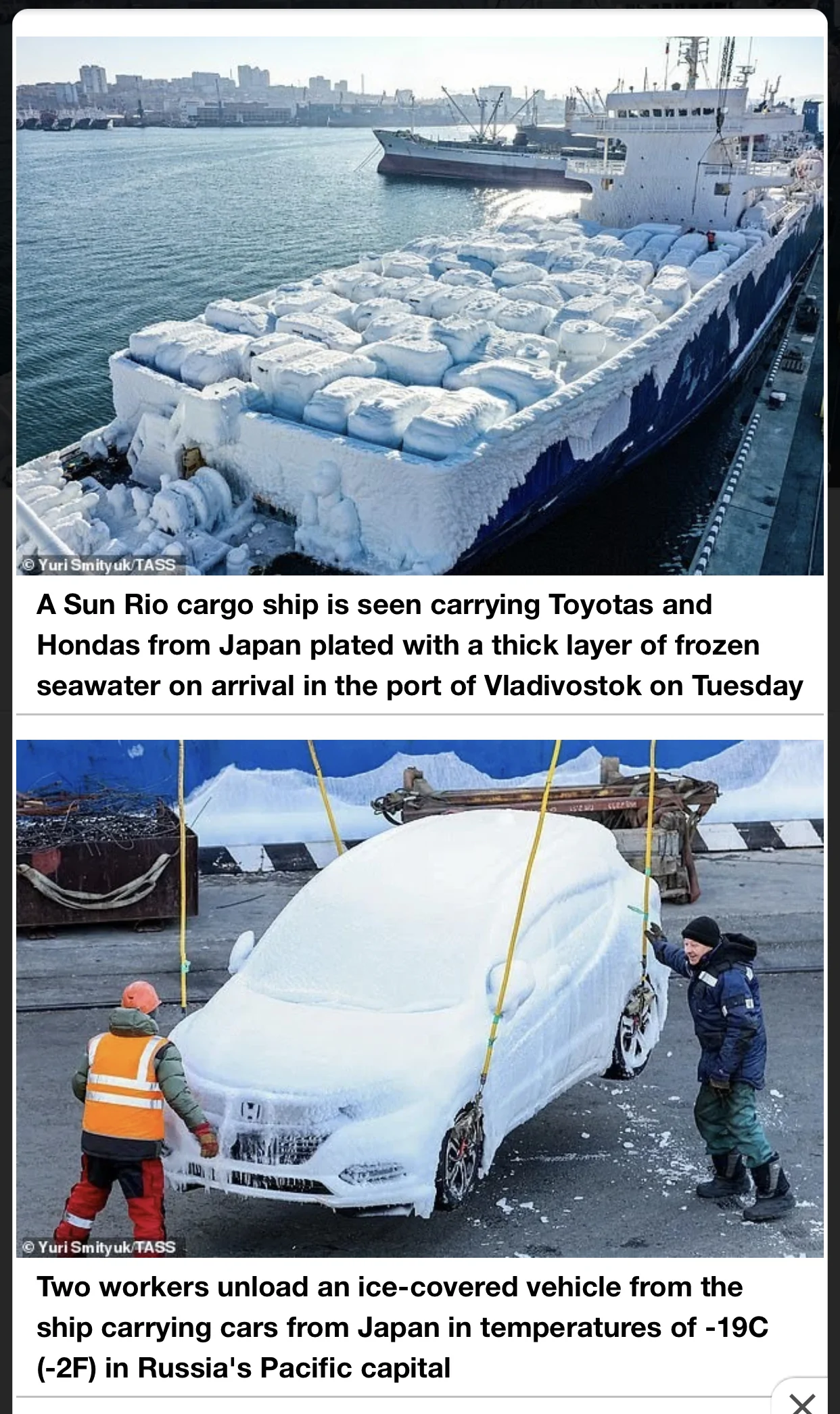 Electric Macan EV Frozen cars delivered to Russia 5FC6AD2C-048B-4A2C-8E6C-E58F4A315CD8