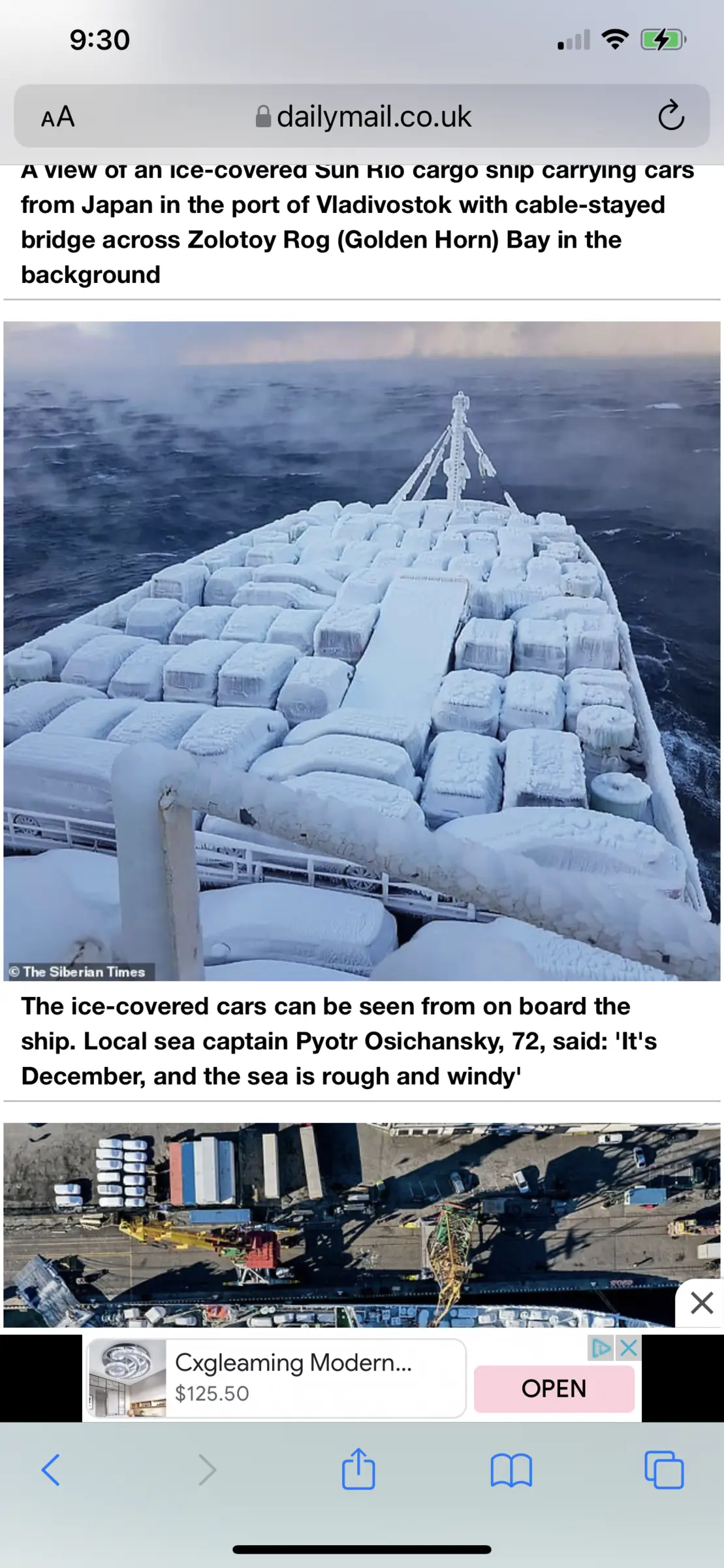 Electric Macan EV Frozen cars delivered to Russia 91769913-6A7B-4395-A34E-366055793A5D