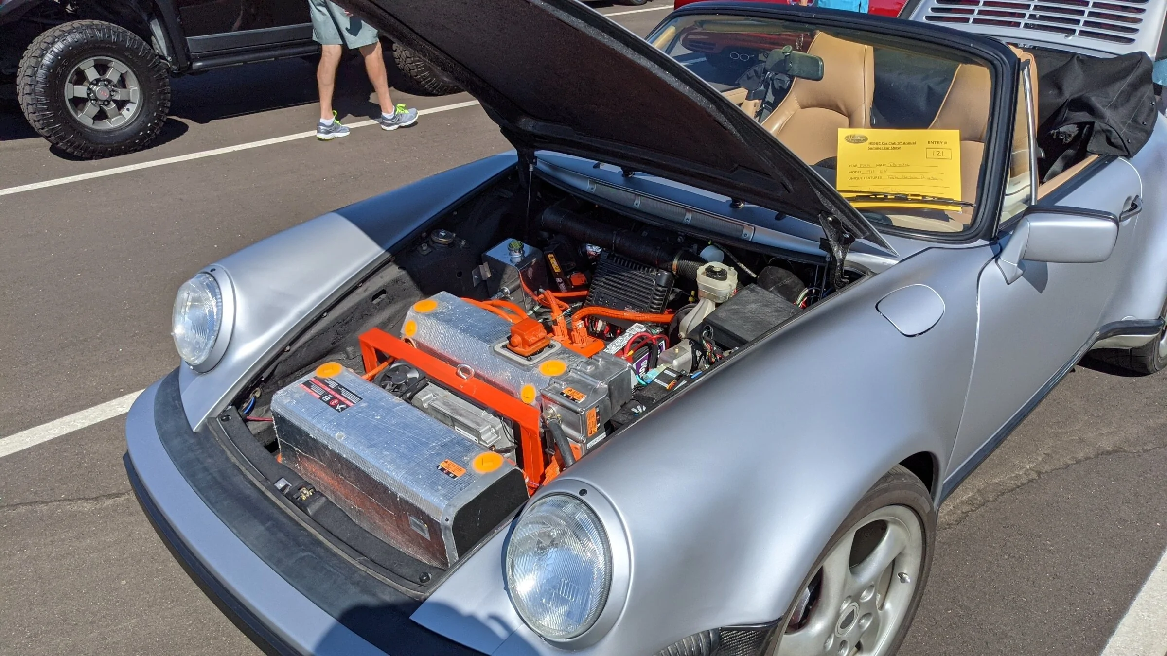 Electric Macan EV Porsche: electric 911 with solid-state battery - Article link PXL_20210828_162156336