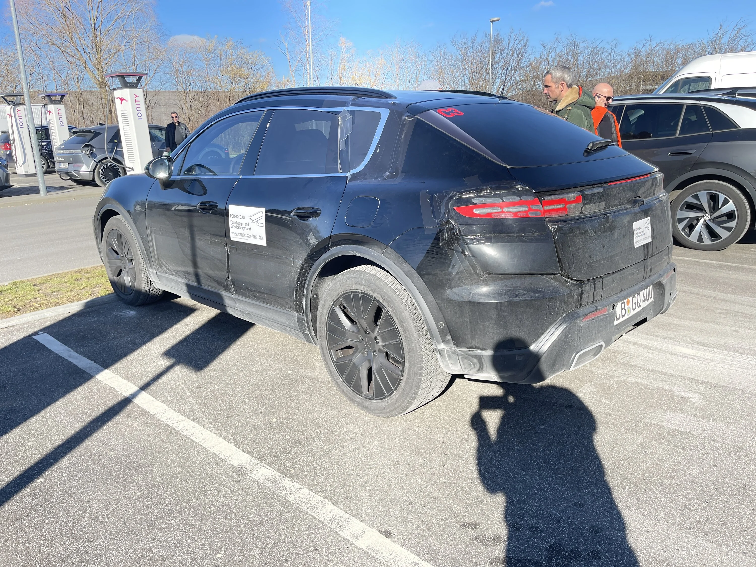 Electric Macan EV MacanE spottet in Denmark E1EE276C-3E26-4999-A3B4-16D02145FE46