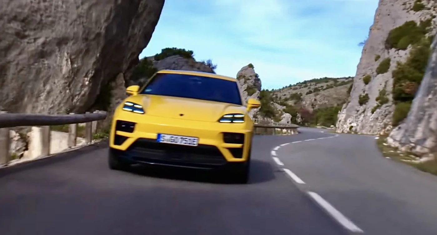 Electric Macan EV How did this one become Speed Yellow? IMG_5092