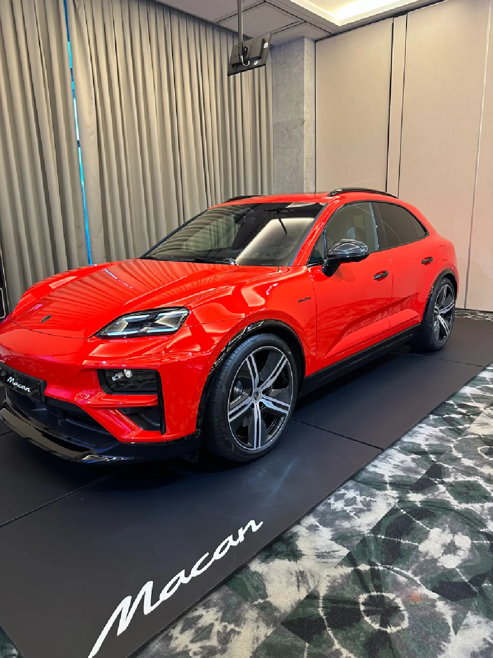 Electric Macan EV How did this one become Speed Yellow? IMG_6894