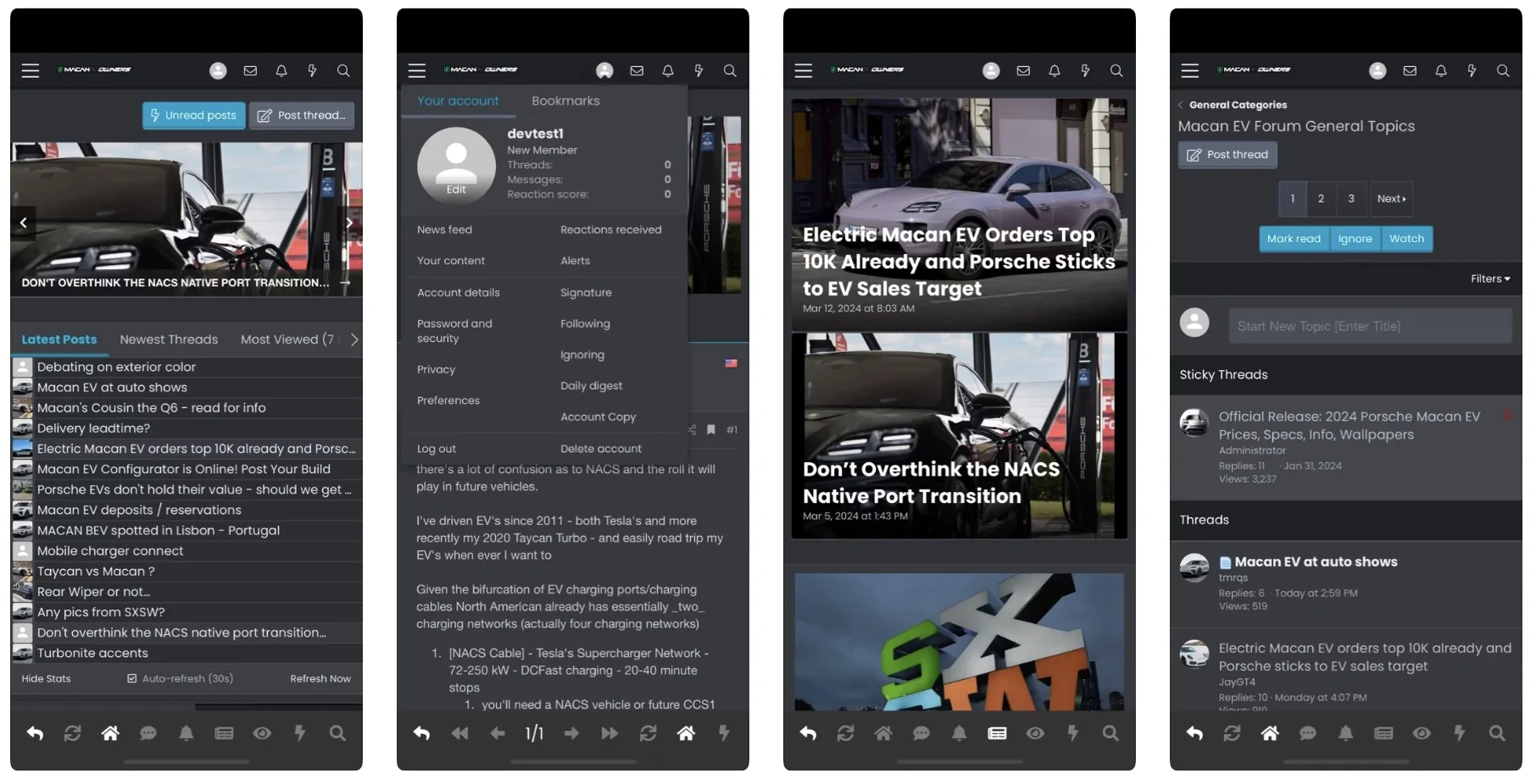 Electric Macan EV 📲 Introducing the MacanEVowners iOS App! macanevowners a