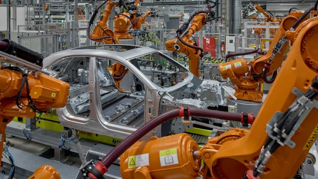 Electric Macan EV Start of Macan EV production at Leipzig Factory Karosseriebau_Macan_electric