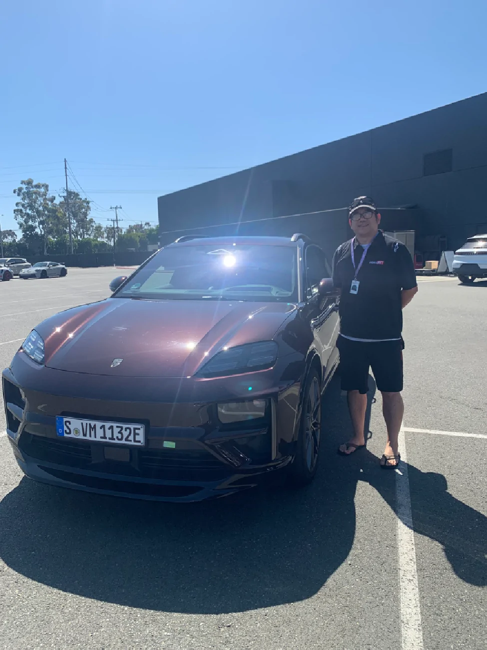 Electric Macan EV Test drive review of Macan EV @ PEC ATL Experience w/ comparison vs. ICE Macan IMG_9832