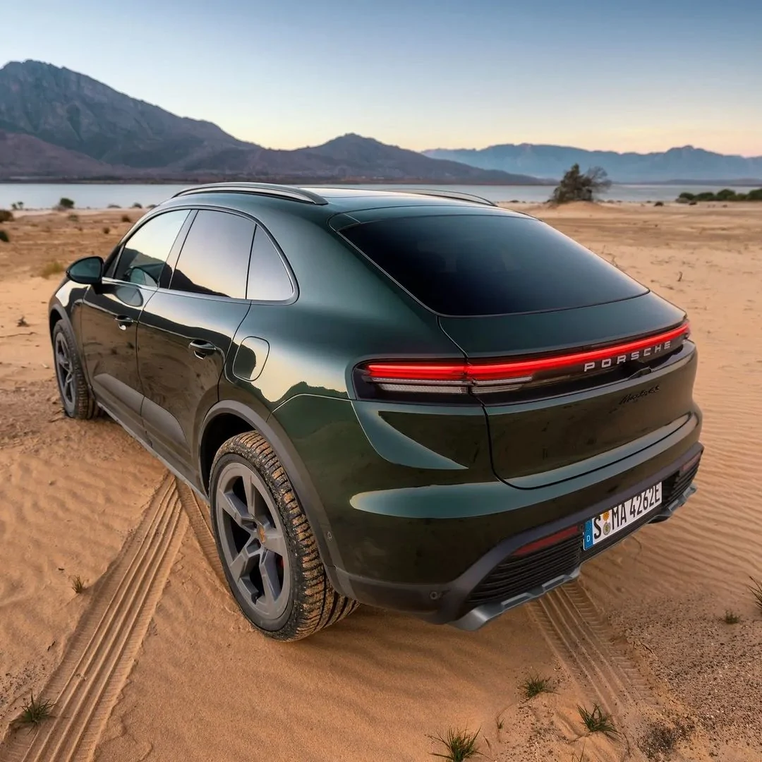 Electric Macan EV OAK GREEN Macan EV Photos Thread Oak Green Electric Macan EV Electric1