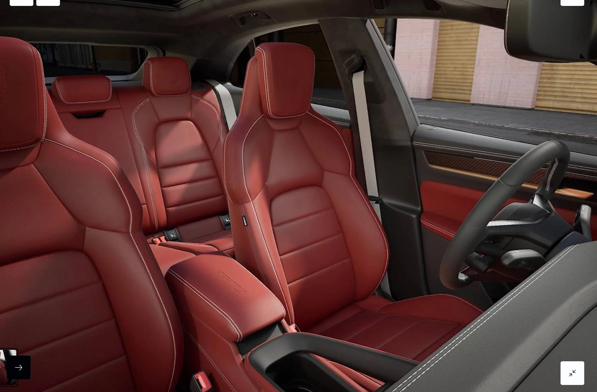 Electric Macan EV Configurator Update: 360 View now renders the gear tunnel leather + deviated stitching IMG_3351