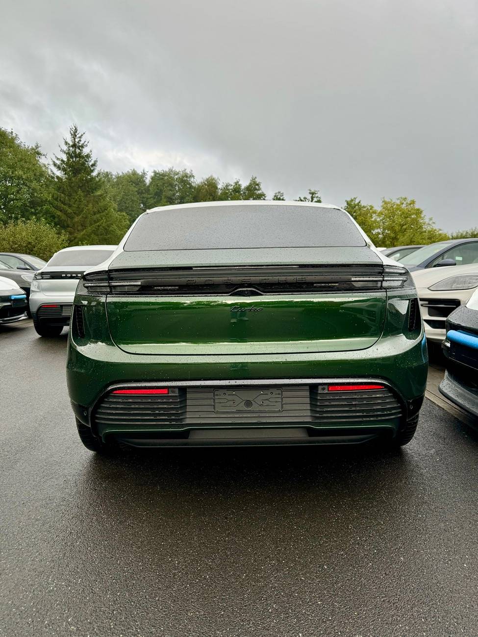 Electric Macan EV New Macan 4 and Turbo EV delivery to local dealer (photos) IMG_5960