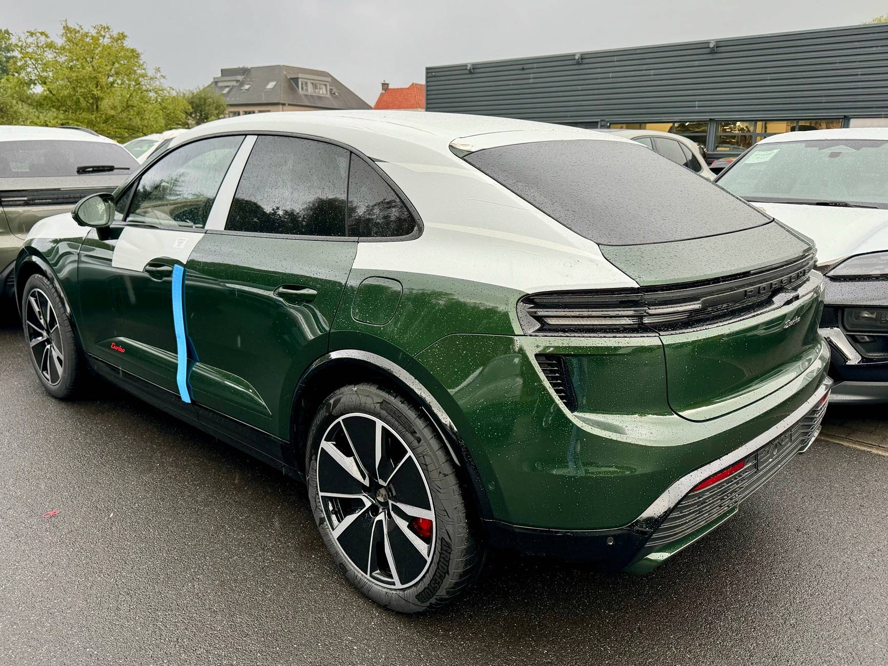 Electric Macan EV New Macan 4 and Turbo EV delivery to local dealer (photos) IMG_5963