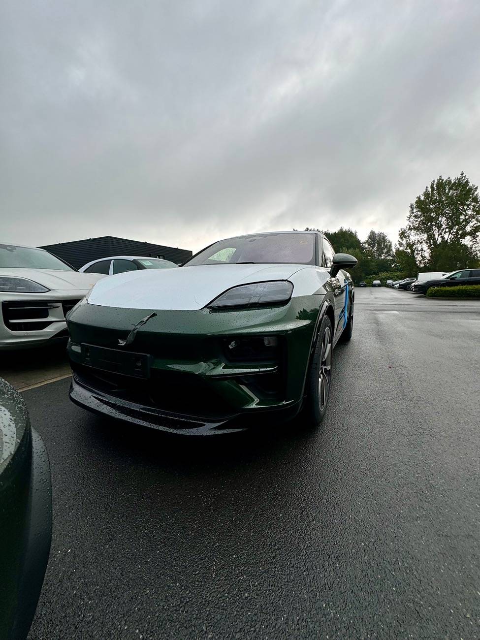 Electric Macan EV New Macan 4 and Turbo EV delivery to local dealer (photos) IMG_5966