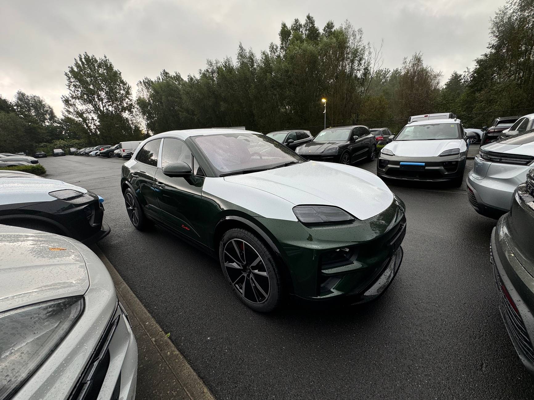 Electric Macan EV New Macan 4 and Turbo EV delivery to local dealer (photos) IMG_5967