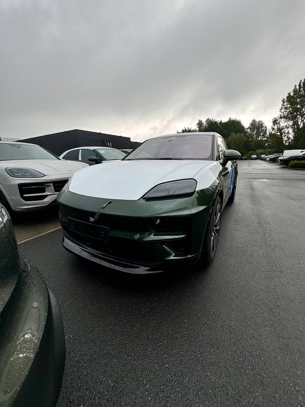 Electric Macan EV New Macan 4 and Turbo EV delivery to local dealer (photos) IMG_5965