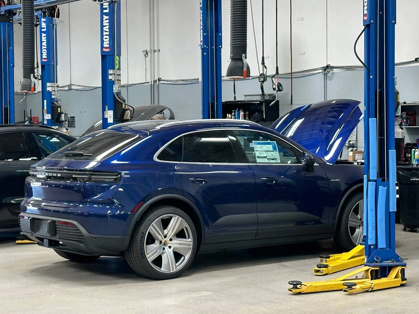 Electric Macan EV New Macan 4 and Turbo EV delivery to local dealer (photos) IMG_2651