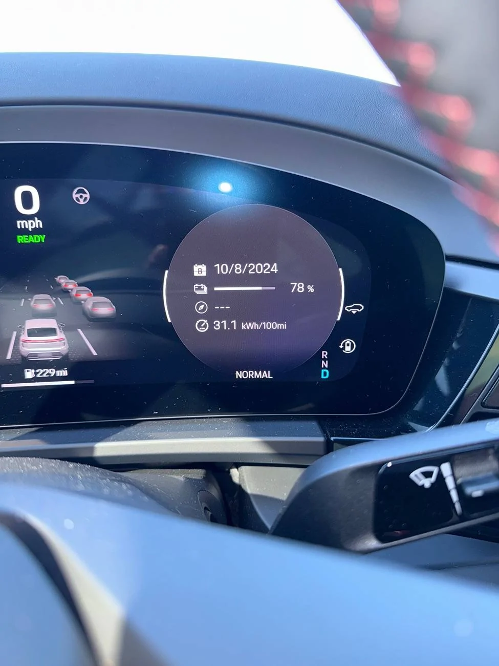 Electric Macan EV Compass intermittent function IMG_1085