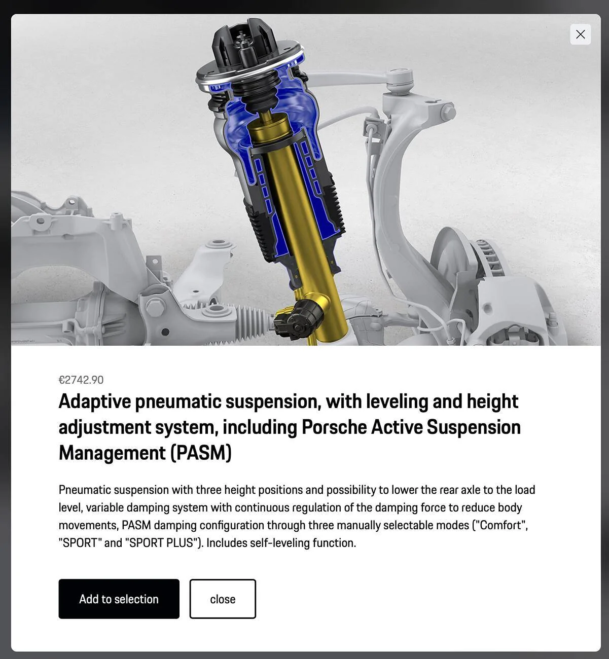 Electric Macan EV Passing on Sport Chrono Option on a Macan 4 EV -- Mistake? 1728839313418-wq