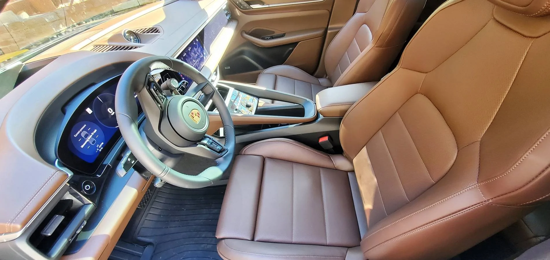 Electric Macan EV Build now at the dealership - few early pictures. 20241022_140738