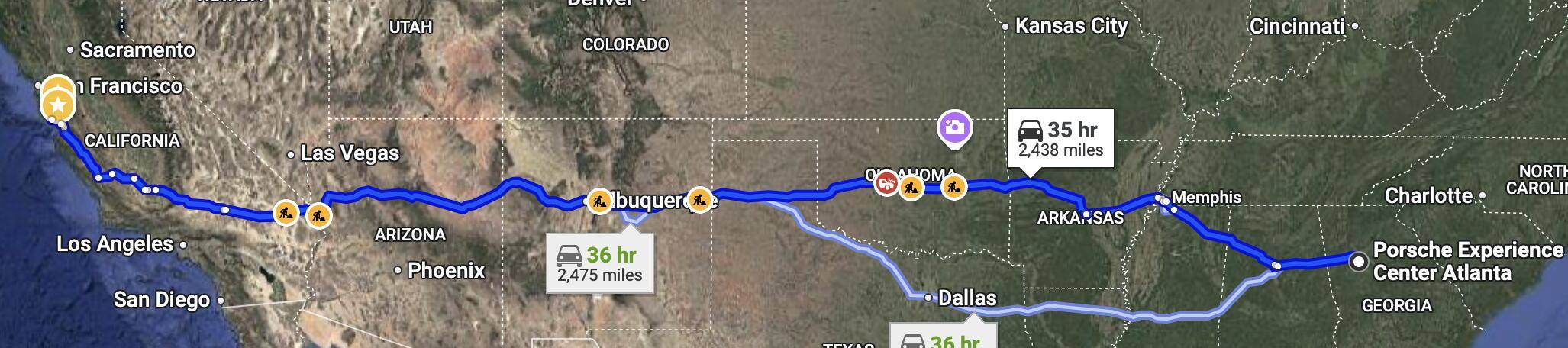 Electric Macan EV [Trip Report] - I'm peddling as fast as I can to generate electrons… PEC ATL to Santa Cruz in a Macan EV Turbo? Screenshot 2024-11-07 at 10.35.11 AM