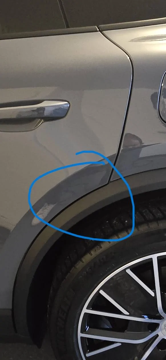 Electric Macan EV Rear Doors Panel Gaps Sx