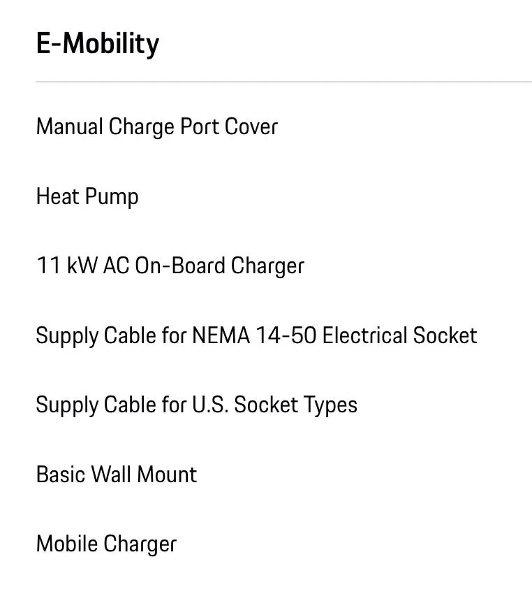 Electric Macan EV [North American] - Macan does NOT support 11 kW charging??? Home / Residential charging update (using Tesla Universal Wall Charger) 1732192046758-4k