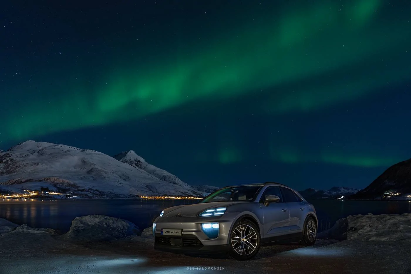 Electric Macan EV Random daily Macan EV photos - post yours! 🤳 dolomite silver macan electric ev northern lights 2