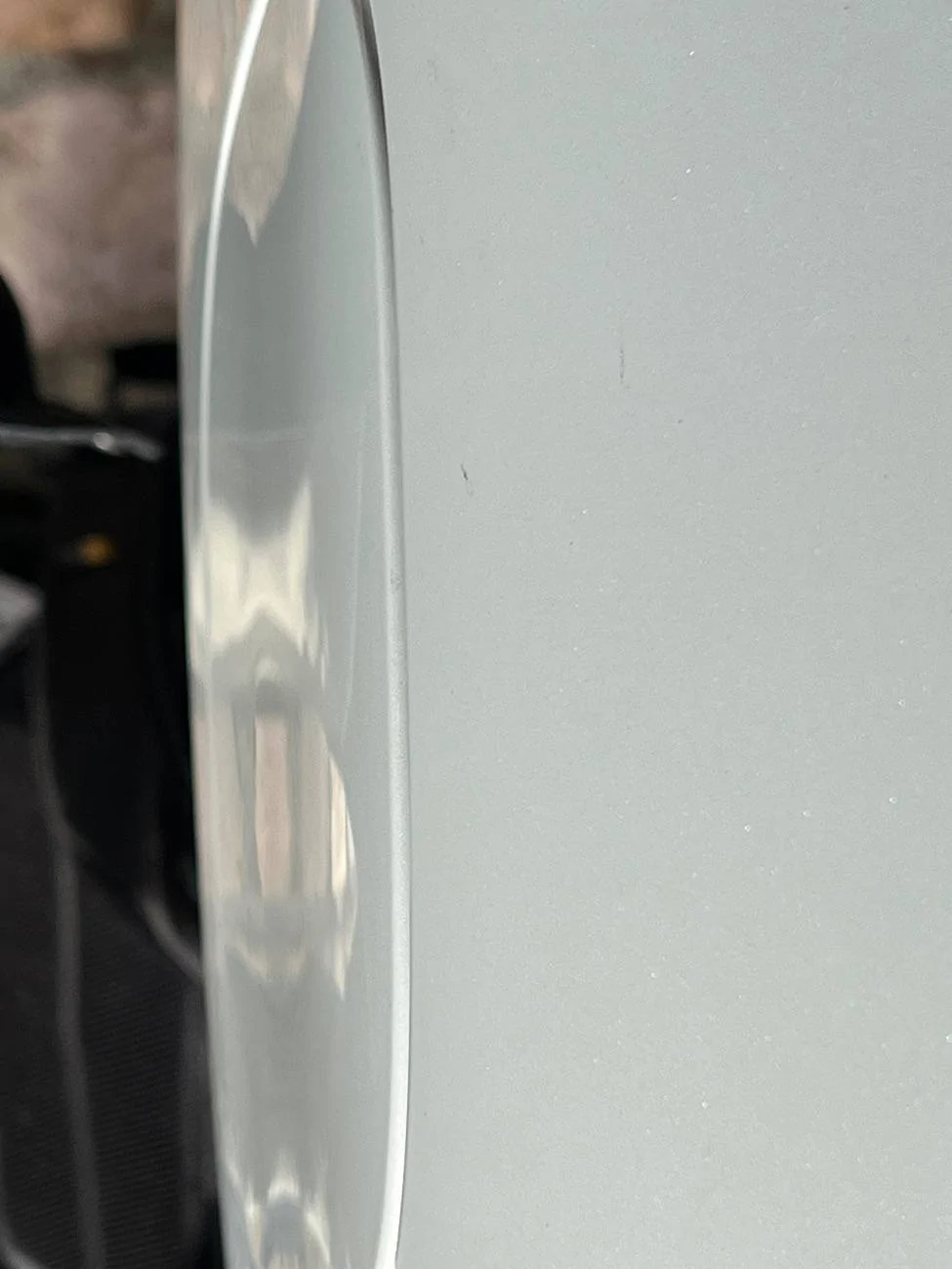 Electric Macan EV Macan EV Charger Cover Flap Not Flush IMG_6492