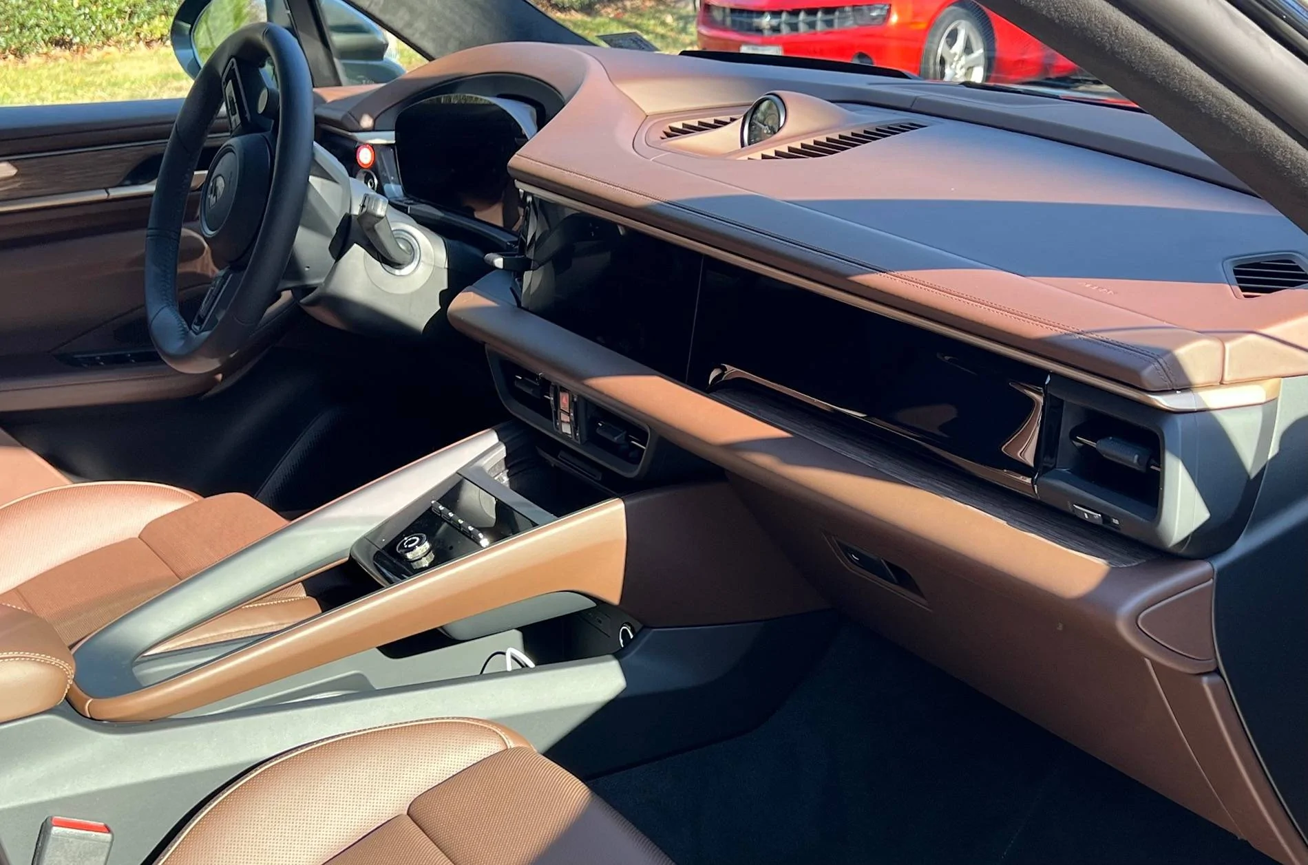 Electric Macan EV Delivered: Macan Turbo EV Beast @ 1 week +1,250 miles - Aventurine Green + Truffle Brown Club Leather!! 1735529411761-8