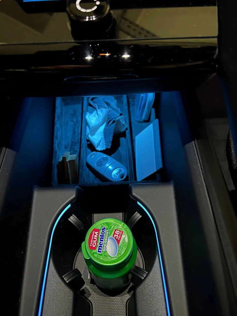 Electric Macan EV Custom Cubby Organizer (3D Print) IMG_6739