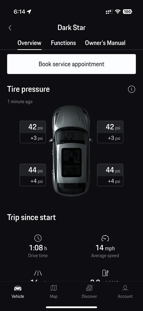 Electric Macan EV Car color wrong in PCM and app IMG_4458