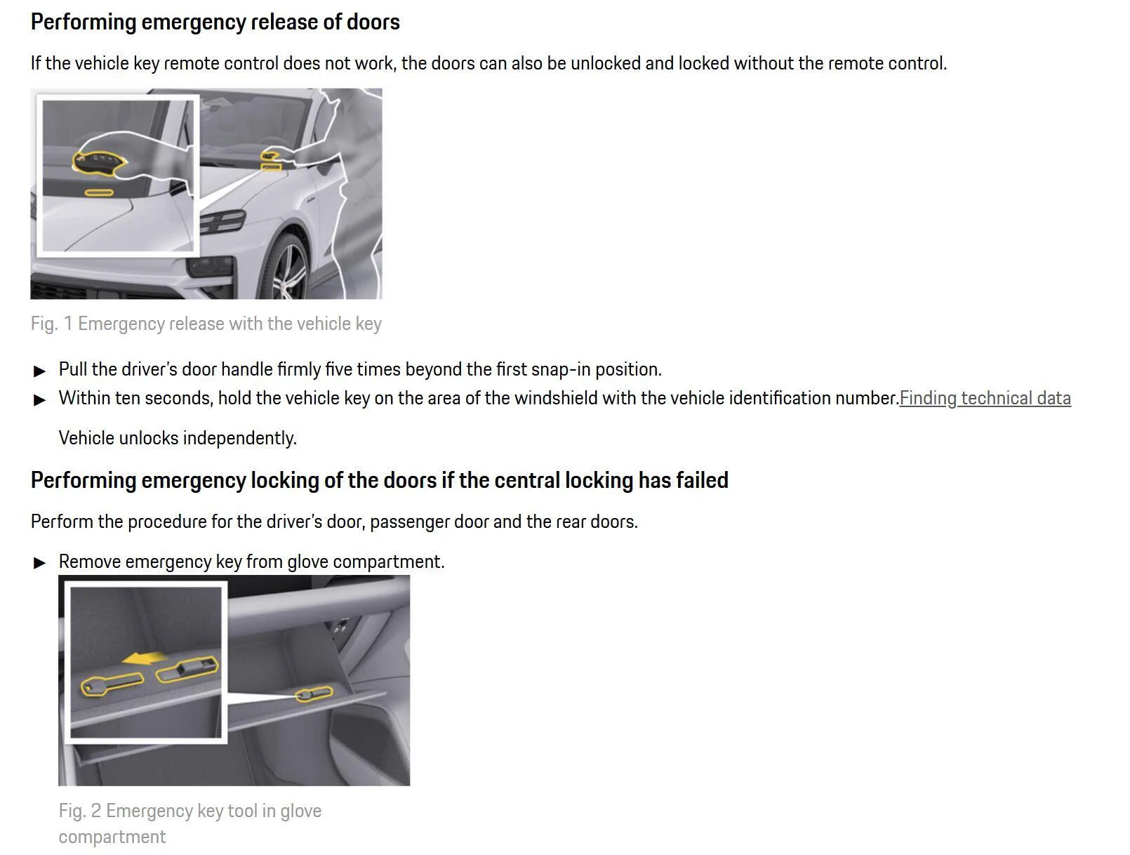 Electric Macan EV Serious Design Flaw - No easy access to vehicle if 12v battery is very low 1738531608744-s5
