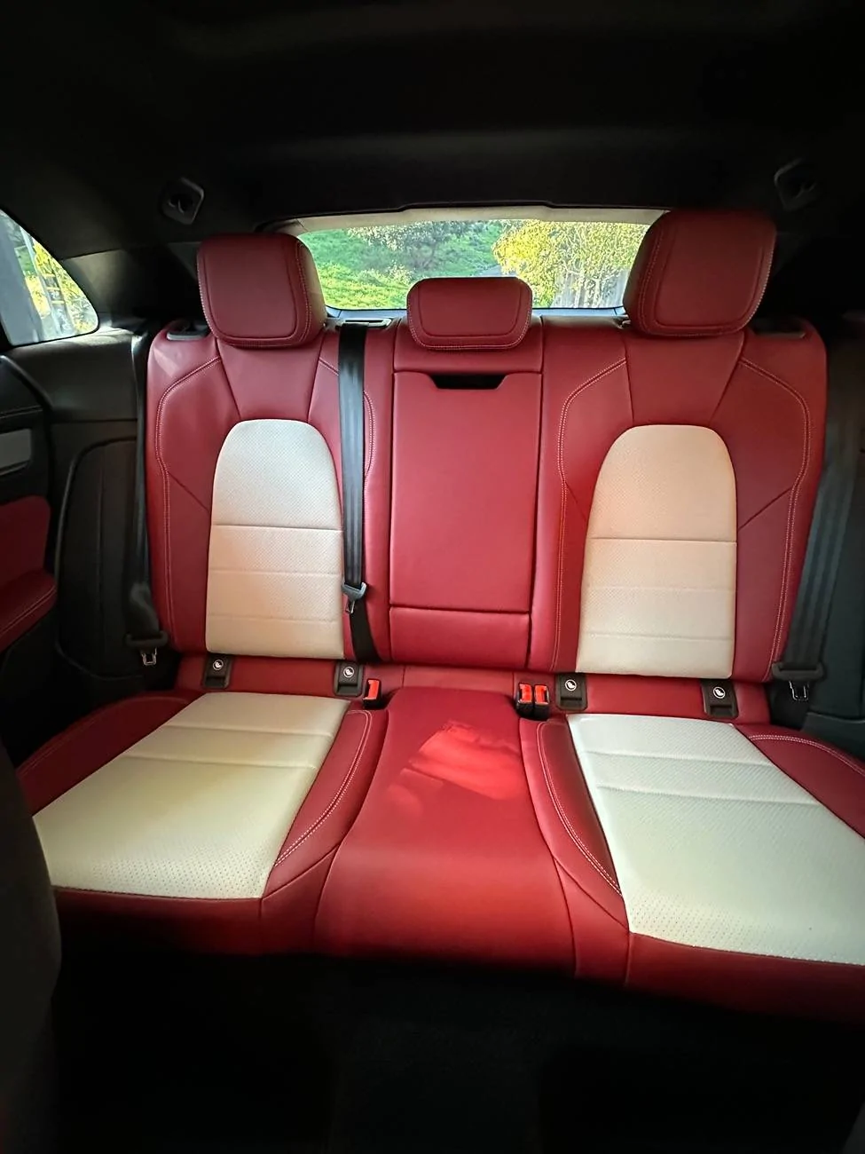 Electric Macan EV Deviated Seat Centers and Stitching - Photos IMG_4560