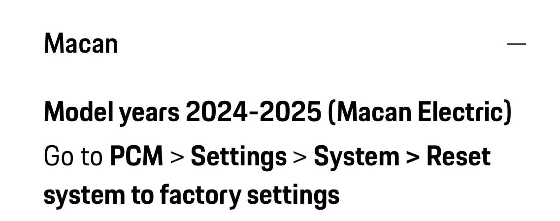 Electric Macan EV Car won’t start. Multiple messages IMG_7162