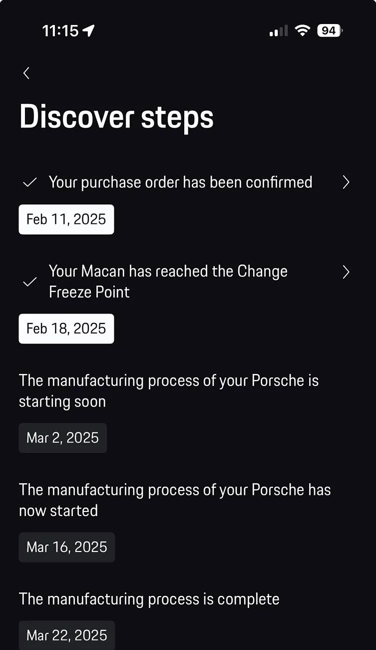Electric Macan EV Here's my Turbo build.   2 weeks in the making 😂 IMG_9894