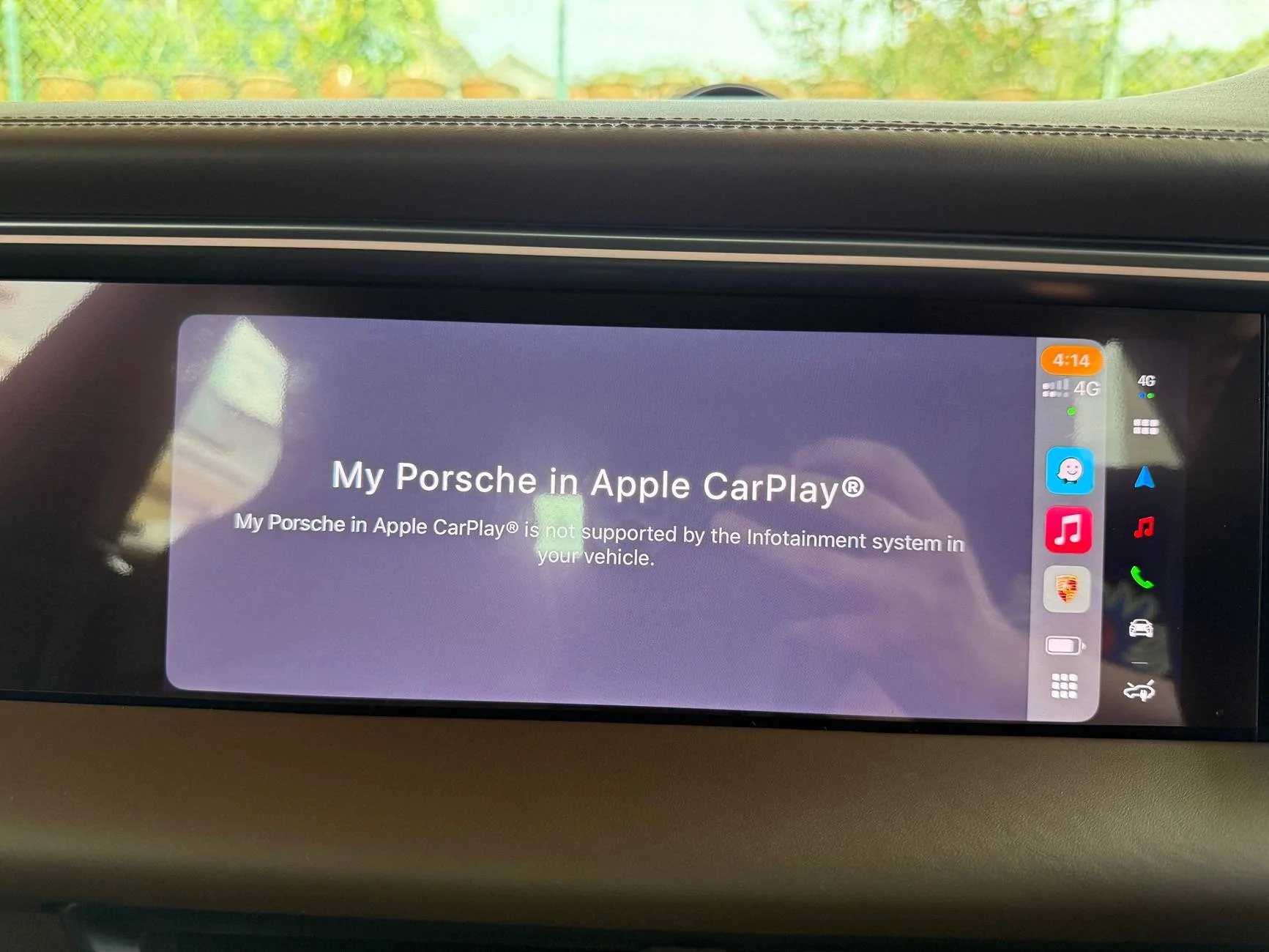 Electric Macan EV My Porsche App in CarPlay IMG_4190