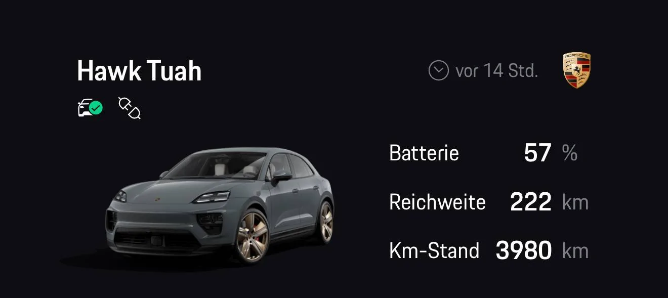 Electric Macan EV What's in a name? What did you name your Macan EV in MyPorsche App? IMG_1160