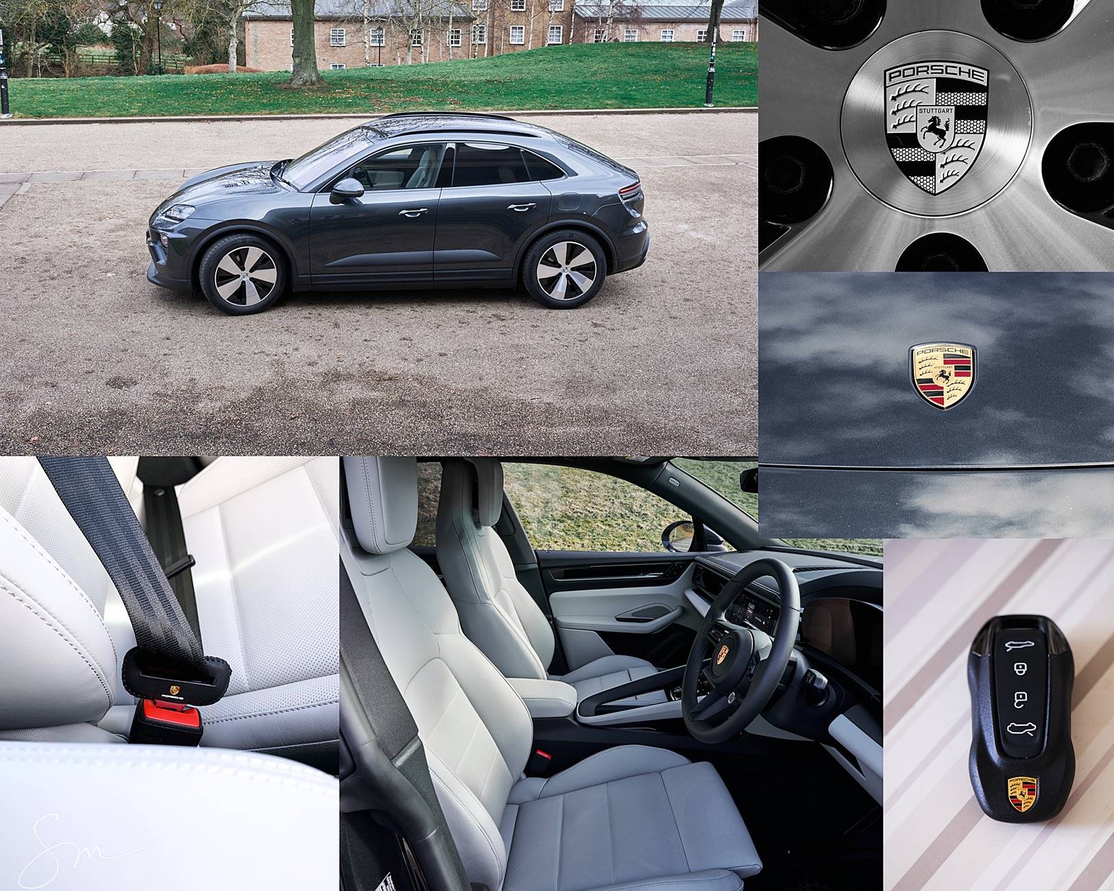 Electric Macan EV Photo Journal- Macan Volcano Grey-Black/Crayon Porsche 2