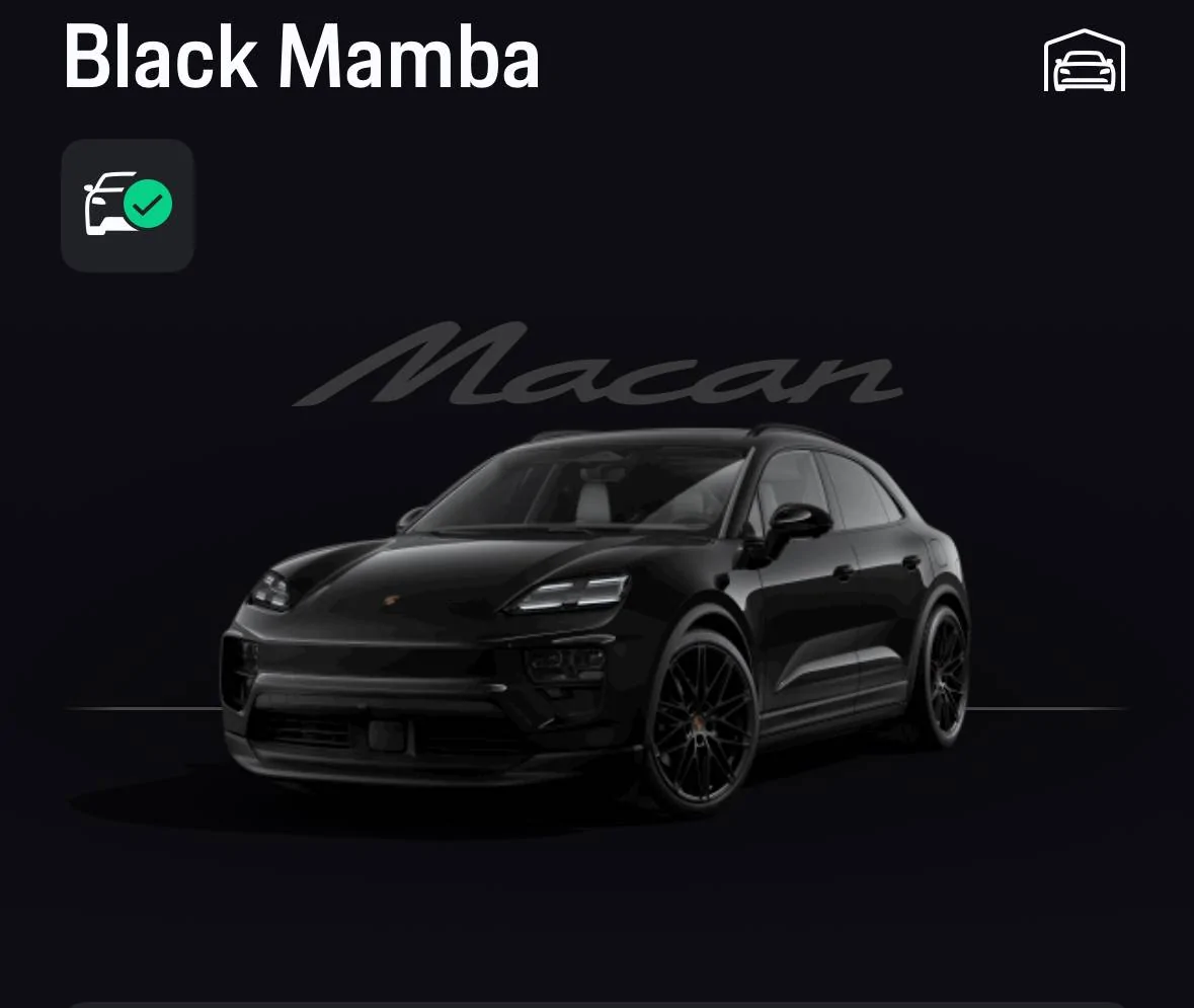 Electric Macan EV What's in a name? What did you name your Macan EV in MyPorsche App? IMG_823C31401963-1