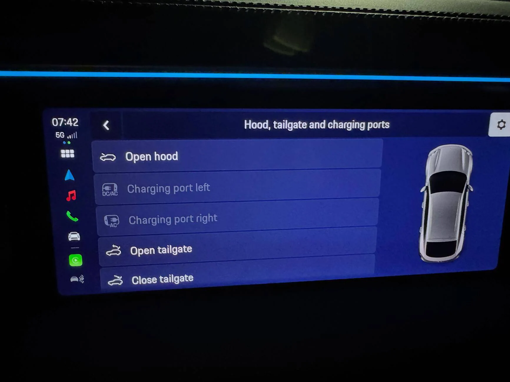 Electric Macan EV Electric Charge Ports Won’t Open IMG_2571