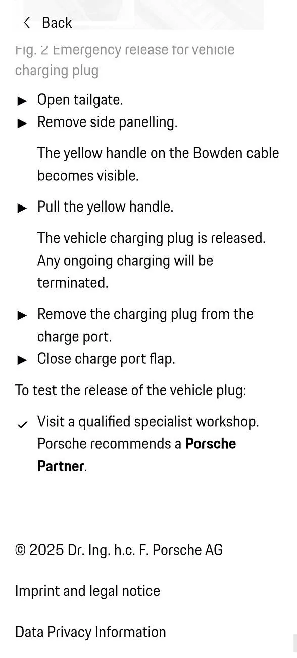 Electric Macan EV Electric Charge Ports Won’t Open Screenshot_20250310_135818_Chrome Beta