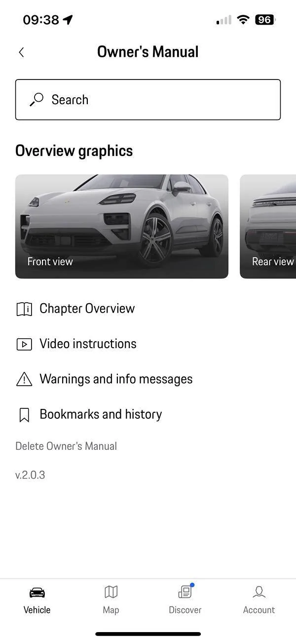 Electric Macan EV No printed owner’s manual. IMG_5196