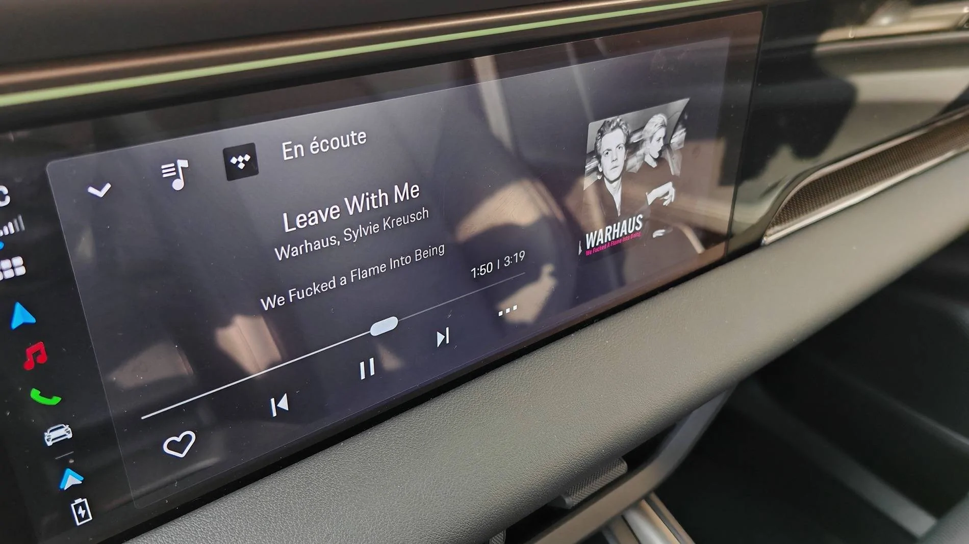 Electric Macan EV Tidal built-in apps center IMG_20250316_100215