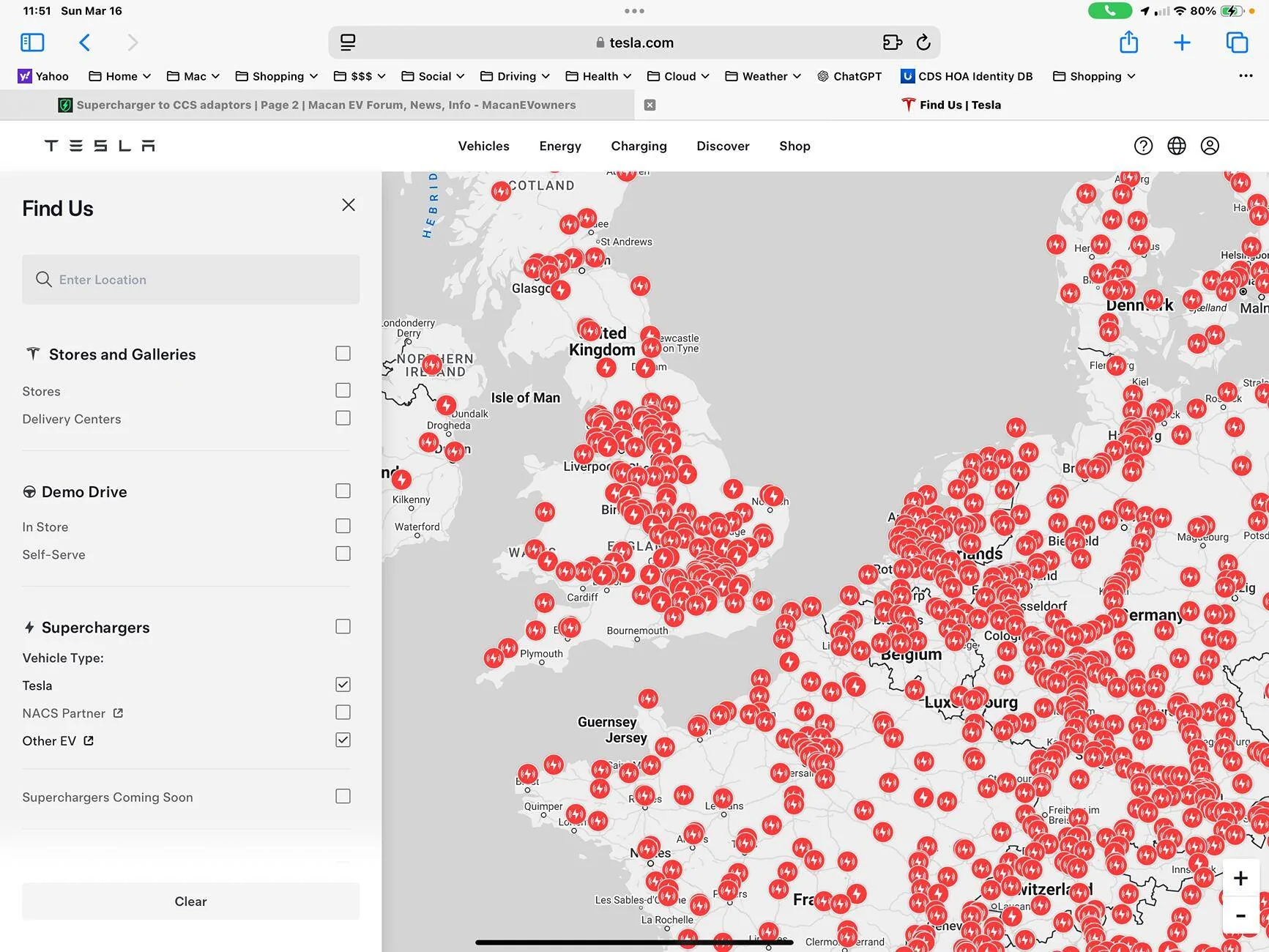 Electric Macan EV Supercharger to CCS adaptors IMG_2524
