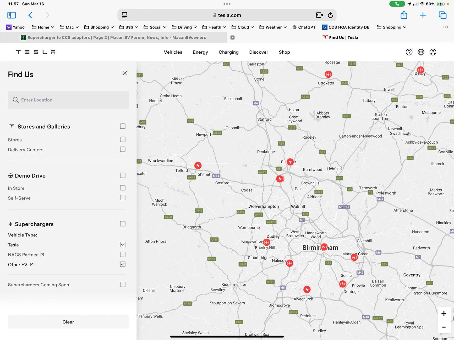 Electric Macan EV Supercharger to CCS adaptors IMG_2526