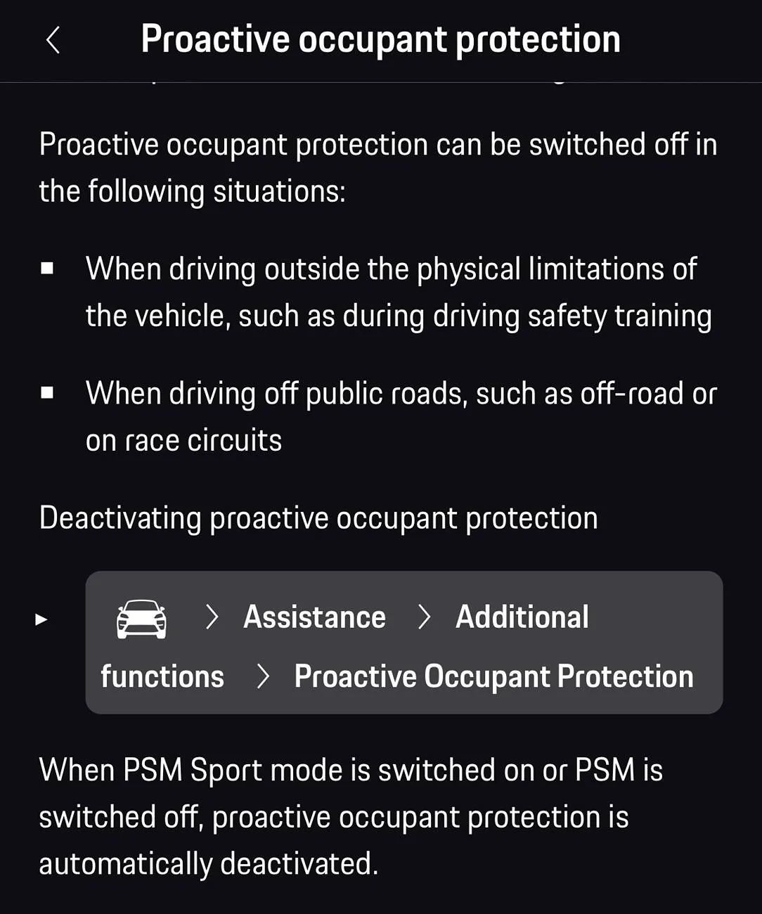 Electric Macan EV Seatbelt pretension hug IMG_4754