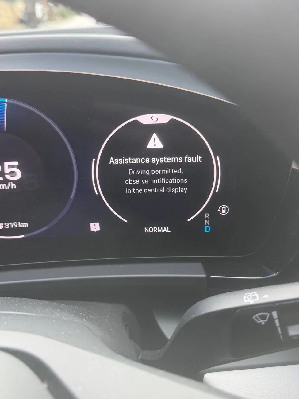 Electric Macan EV PCM and warning signs- IMG_6405