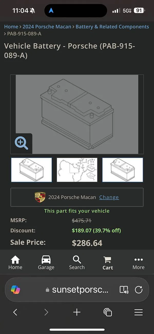 Electric Macan EV The charging battle btw Big Brother 800V and little Sister 12V IMG_8965