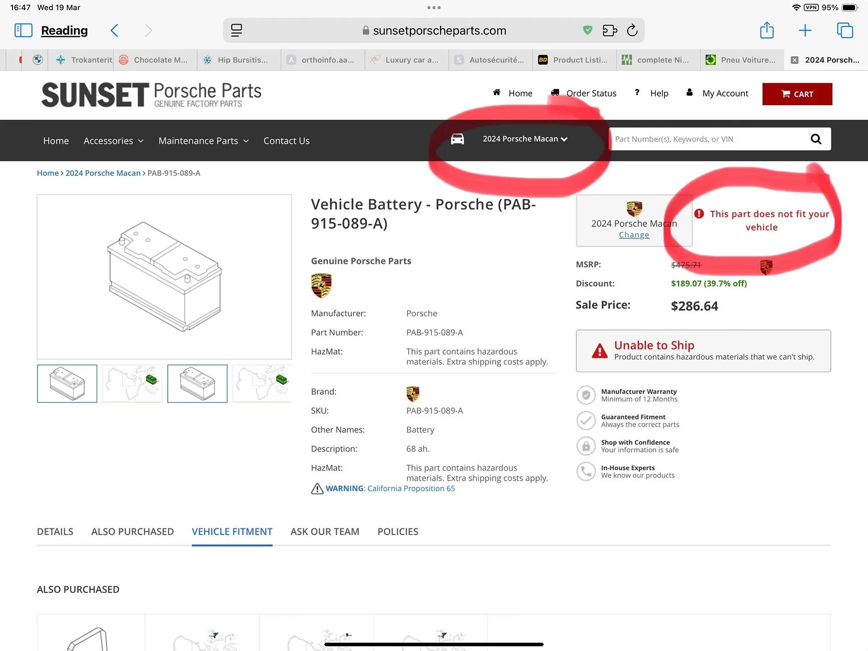 Electric Macan EV The charging battle btw Big Brother 800V and little Sister 12V IMG_2455