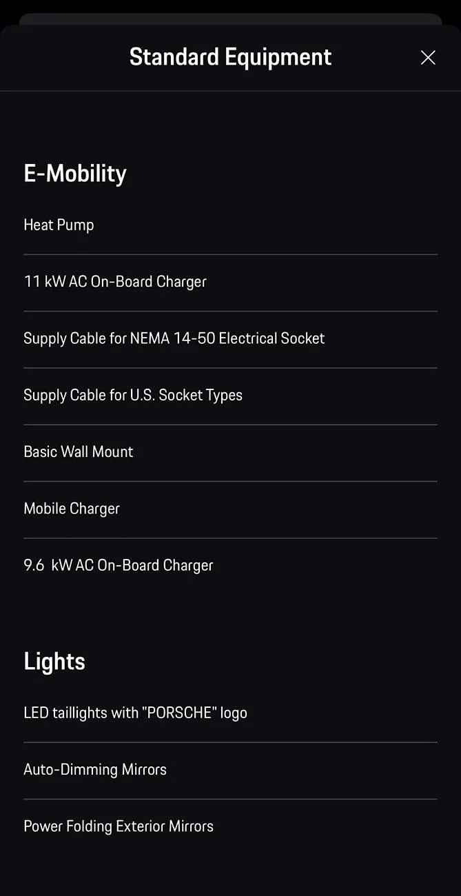 Electric Macan EV [Poll] - Porsche charging specification lie?  Macan is not allowing 11 kW max charge rate - capped at 40 amps? 9.6 kW max rate. IMG_7550