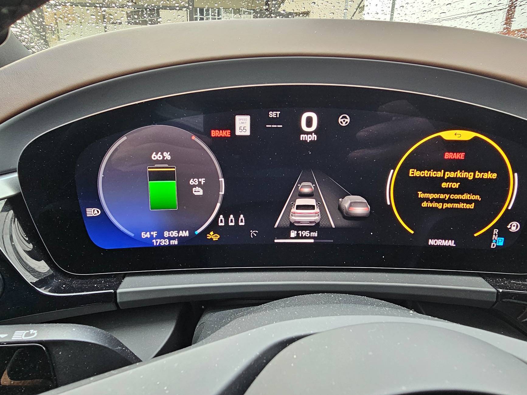 Electric Macan EV Electronic Brake not releasing... How to remedy? [Electrical parking brake error] 1000018141