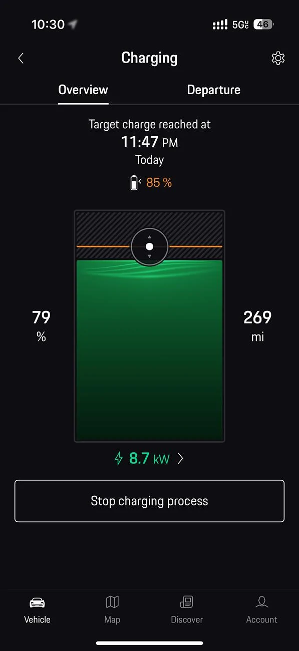 Electric Macan EV How to stop EA Charging at 30 free min cap? IMG_2217
