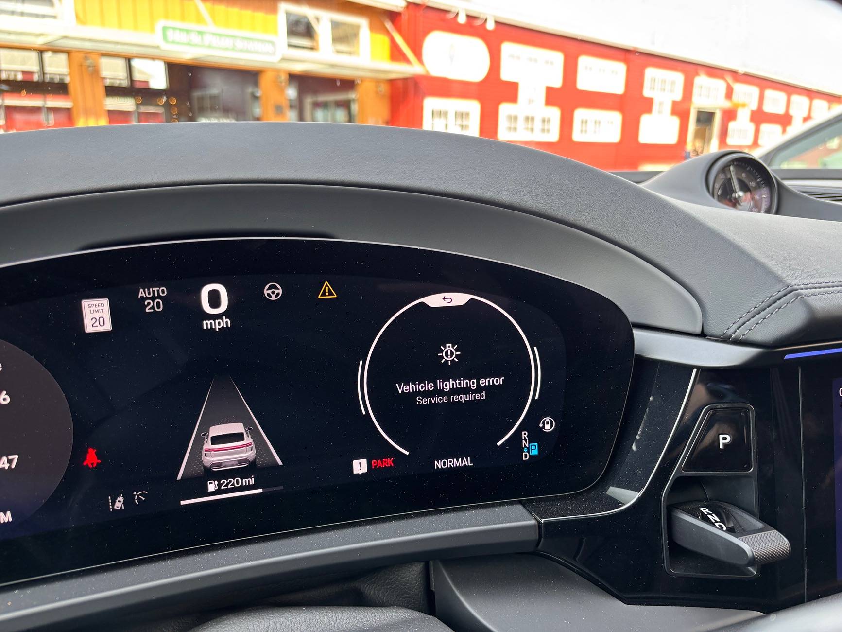 Electric Macan EV All Left rear Lights Gone MIA: "Left rear fot light defective" message IMG_7237